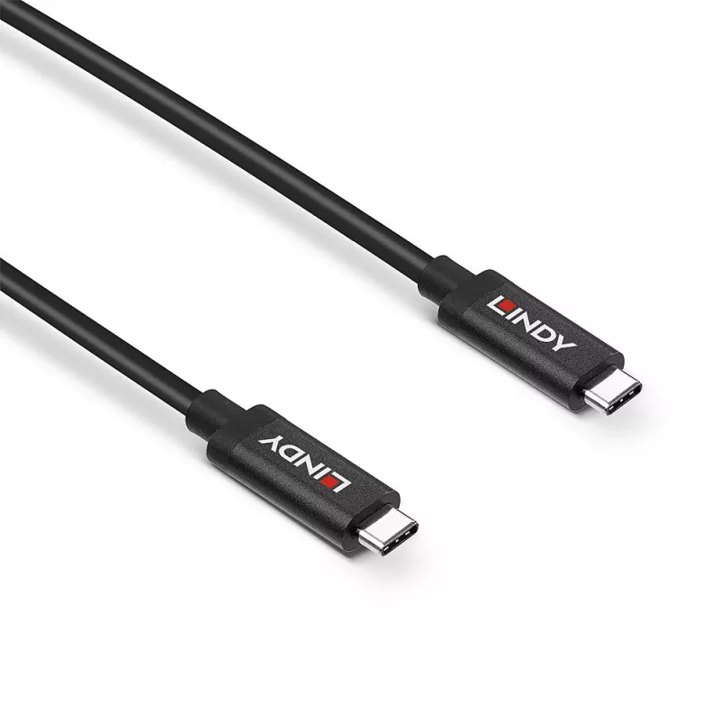 Lindy cavo USB 3.2 Gen 2 C/C attivo 5 m, 5 m, USB C, USB C, USB 3.2 Gen 2 (3.1 Gen 2), 10 Gbit/s, nero