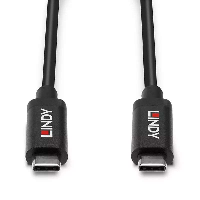Lindy cavo USB 3.2 Gen 2 C/C attivo 5 m, 5 m, USB C, USB C, USB 3.2 Gen 2 (3.1 Gen 2), 10 Gbit/s, nero