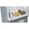 Bosch Serie 2 KGN33NLEB frigorifero combinato, libera installazione, 279 l, No Frost, E, acciaio inox