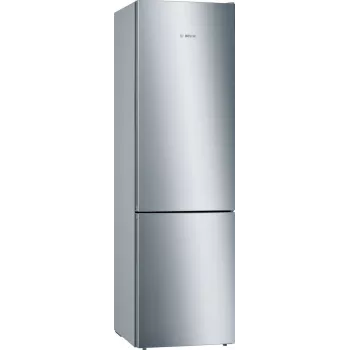 Frigorifero combinato Bosch Serie 6 KGE39ALCA a libera installazione 343 l acciaio inox