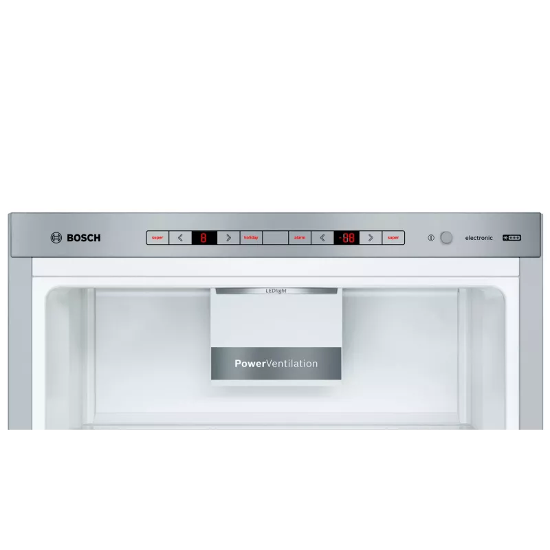Bosch Serie 6 KGE39ALCA frigorifero combinato, libera installazione, 201 cm, congelatore 94 l, C, acciaio inox