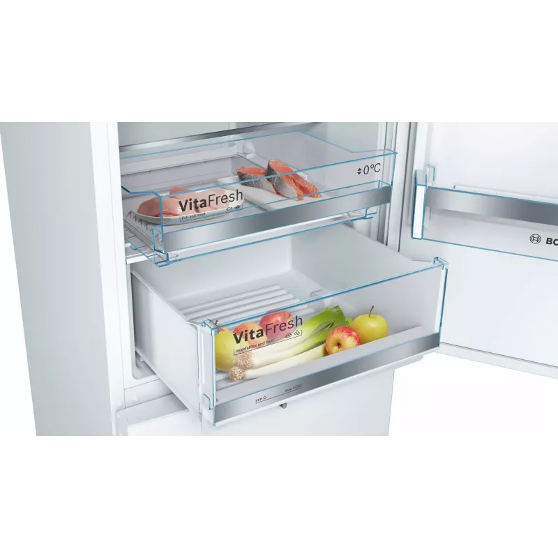 Frigorifero combinato Bosch Serie 6 KGE36AWCA a libera installazione 308 l bianco