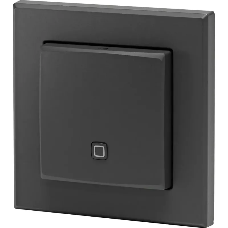 Sensore di temperatura e umidità interna HomeMatic HmIP‑STH‑A antracite, sensore smart home wireless