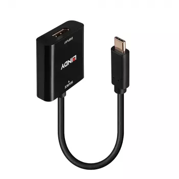 Convertitore Lindy USB Type-C a DisplayPort 4K144, USB Type-C, uscita DisplayPort, 3840 x 2160 pixel