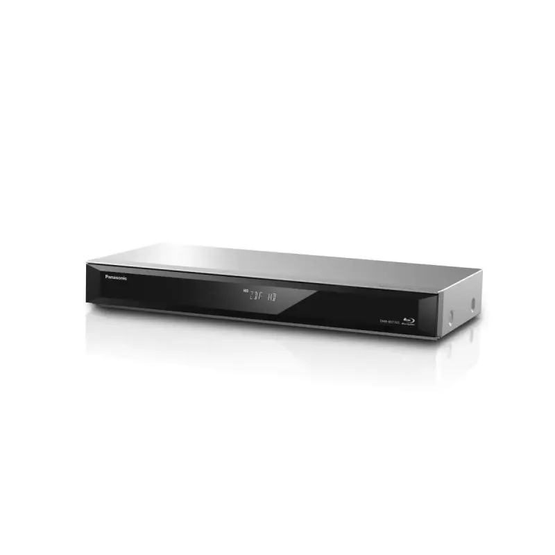 Panasonic DMR-BST765AG registratore Blu-ray 3D con HDD da 500 GB, argento/nero