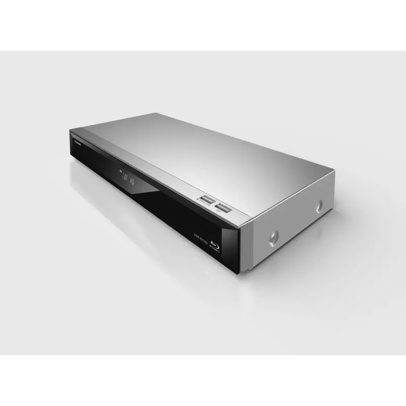 Panasonic DMR-BST765AG registratore Blu-ray 3D con HDD da 500 GB, argento/nero