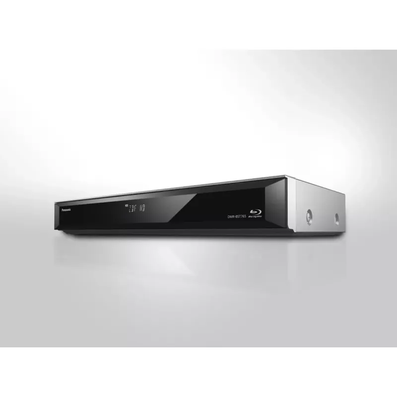 Panasonic DMR-BST765AG registratore Blu-ray 3D con HDD da 500 GB, argento/nero