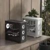 Mini Tower PC Aerocool D301A nero legno alimentatore ATX