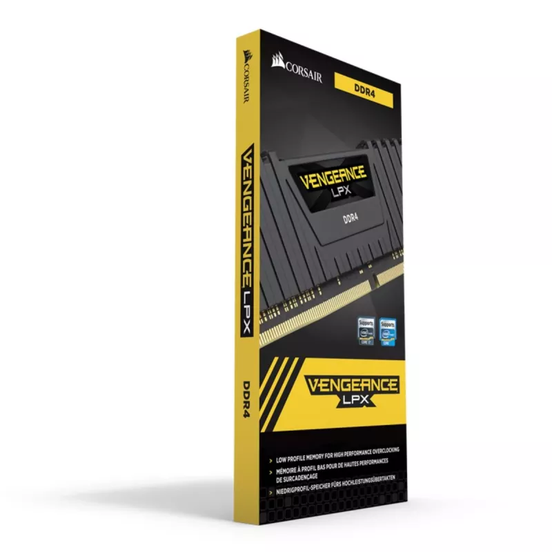 CORSAIR memoria 8GB DDR4 3000MHz C16 Lpx nero