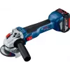Kit combinato a batteria GSB 18V-45 + GWS 18V-10 + GBH 18V-22, martello perforatore