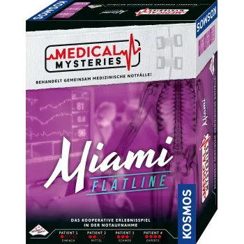 Kosmos Medical Mysteries - Miami Flatline 60 min Gioco da tavolo Deduzione