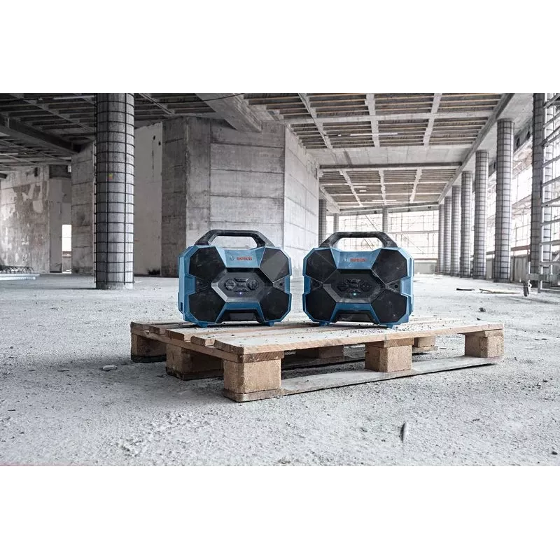 Bosch GPB 18V-6 C Professional 2.1 Sistema di altoparlanti portatile Blu 24 W
