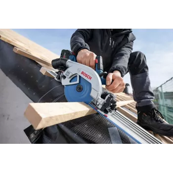 Bosch GKS 18V-57-2 GX 16,5 cm Nero, Blu 5000 giri/min