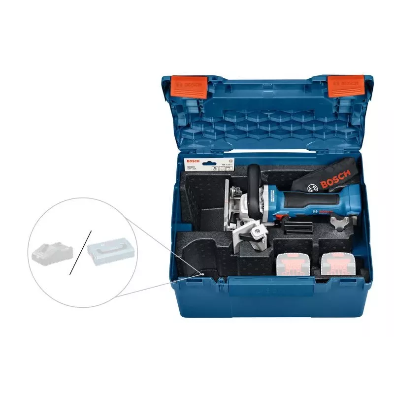 Bosch GFF 18V-22 Professional fresatrice a lamelle a batteria, solo corpo macchina