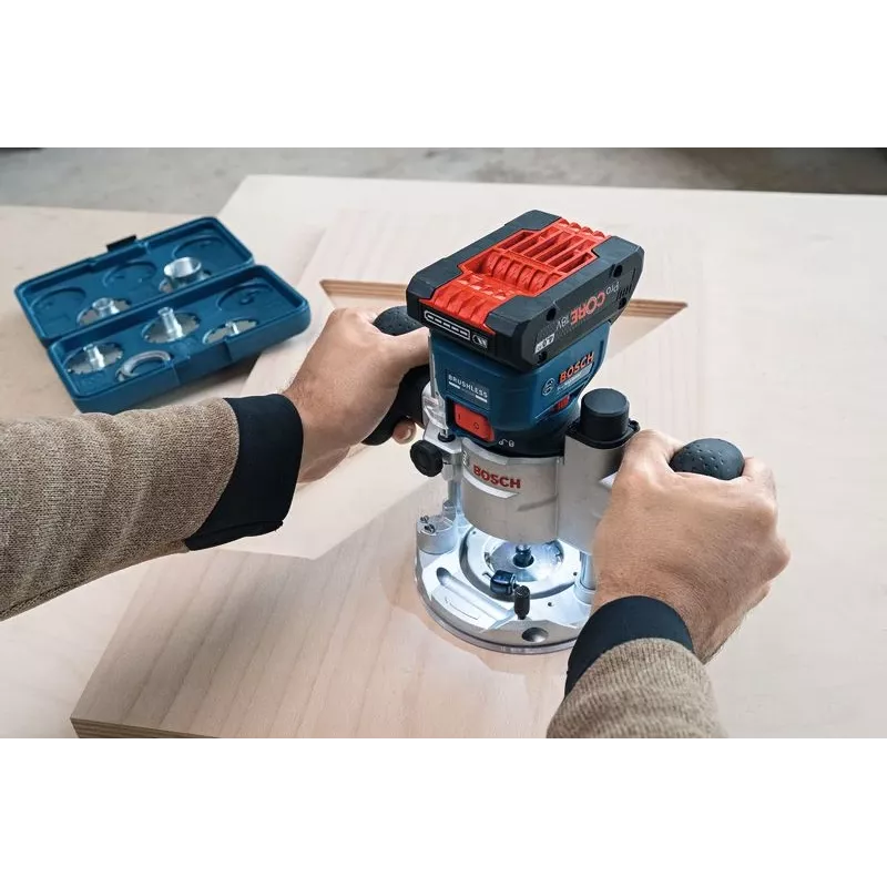 Bosch GKF 18V-8 Nero, Blu 30000 RPM