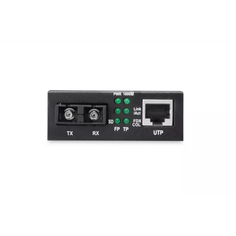 DIGITUS Professional Convertitore di media Gigabit, RJ45 / SC (DN-82121-1)