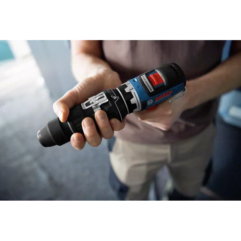 Bosch GFA 12-H Professional 1600A024LN FlexiClick adattatore per martello perforatore, SDS-plus, con arresto di profondità e impugnatura supplementare, per GSR 12V-15 FC / 12V-35 FC, nero