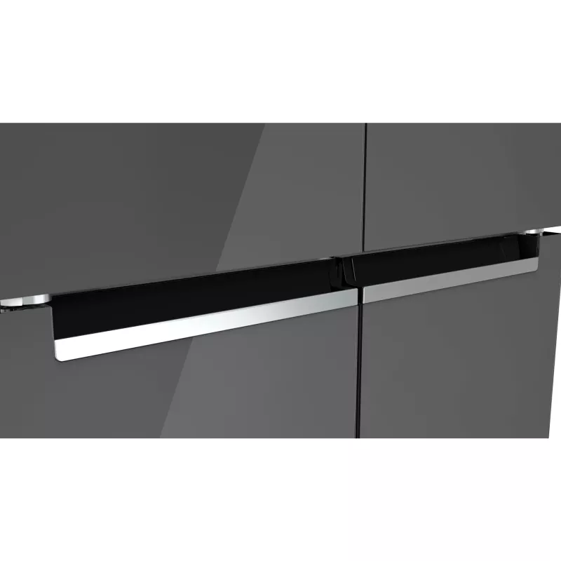 Bosch Serie 4 KMC85LEEA Frigorifero side-by-side a libera installazione 547 L grigio