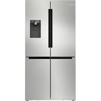 Bosch Serie 6 KFI96APEA Frigorifero side-by-side a libera installazione 574 L acciaio inox spazzolato