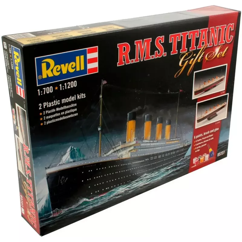 Modello nave REVELL RMS Titanic 1:700 / 1:1200 – kit di montaggio in plastica (MPN 05727)