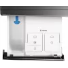 Bosch Serie 8 WNC254AS0 lavasciuga a libera installazione carica frontale acciaio inox