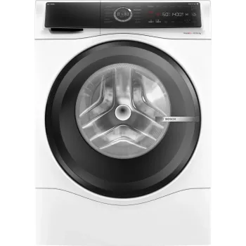Bosch Serie 8 WNC254A40 lavasciuga a libera installazione carica frontale bianca