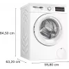 Bosch Serie 6 WUU28T22 lavatrice a carica frontale, 9 kg, 1351 giri/min, classe energetica A, bianca