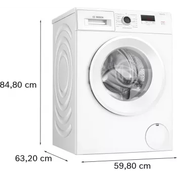 Bosch Serie 2 WGE02420 lavatrice a carica frontale 7 kg 1351 giri/min bianca
