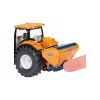 Siku trattore con lama sgombraneve e spargisale, modello trattore, preassemblato, 1:50, metallo, plastica, 3 anno/i, nero, blu, arancione
