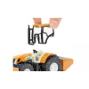 Siku trattore con lama sgombraneve e spargisale, modello trattore, preassemblato, 1:50, metallo, plastica, 3 anno/i, nero, blu, arancione