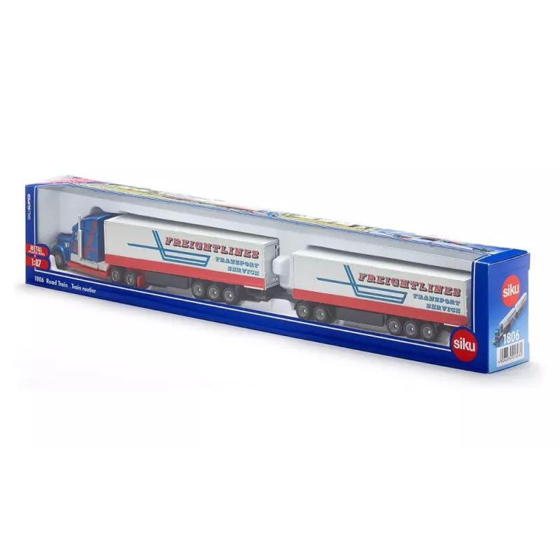 Siku 1806 Super Road Train DHL veicolo in miniatura, da 3 anni, 169 g