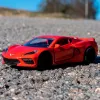 Siku Chevrolet Corvette Stingray modello auto sportiva montato 1:50