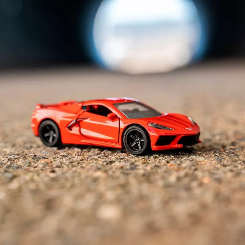 Siku Chevrolet Corvette Stingray modello auto sportiva montato 1:50