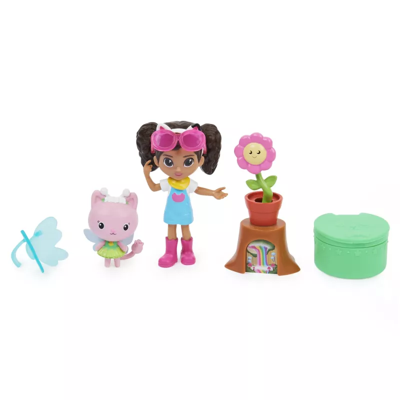 Gabby's Dollhouse, set atelier artistico con 2 personaggi giocattolo, 2 accessori, consegna e mobile, giocattolo per bambini dai 3 anni