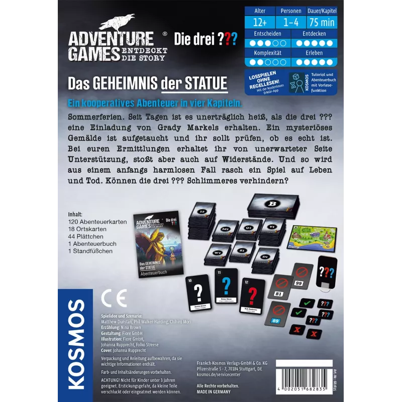 Kosmos FKS6828350 Gioco da tavolo/di carte Gioco da tavolo Viaggio/Avventura