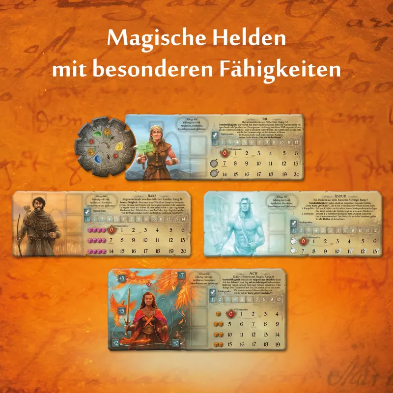 Kosmos Le leggende di Andor - Eroi magici Gioco da tavolo Strategia
