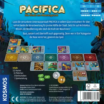 Kosmos Pacifica Gioco da tavolo Viaggio/Avventura