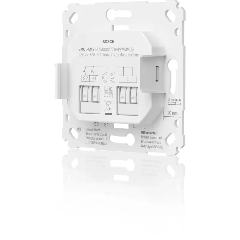 Set interruttore a parete, 4 pezzi, Bosch Smart Home, per attuatori intelligenti, bianco