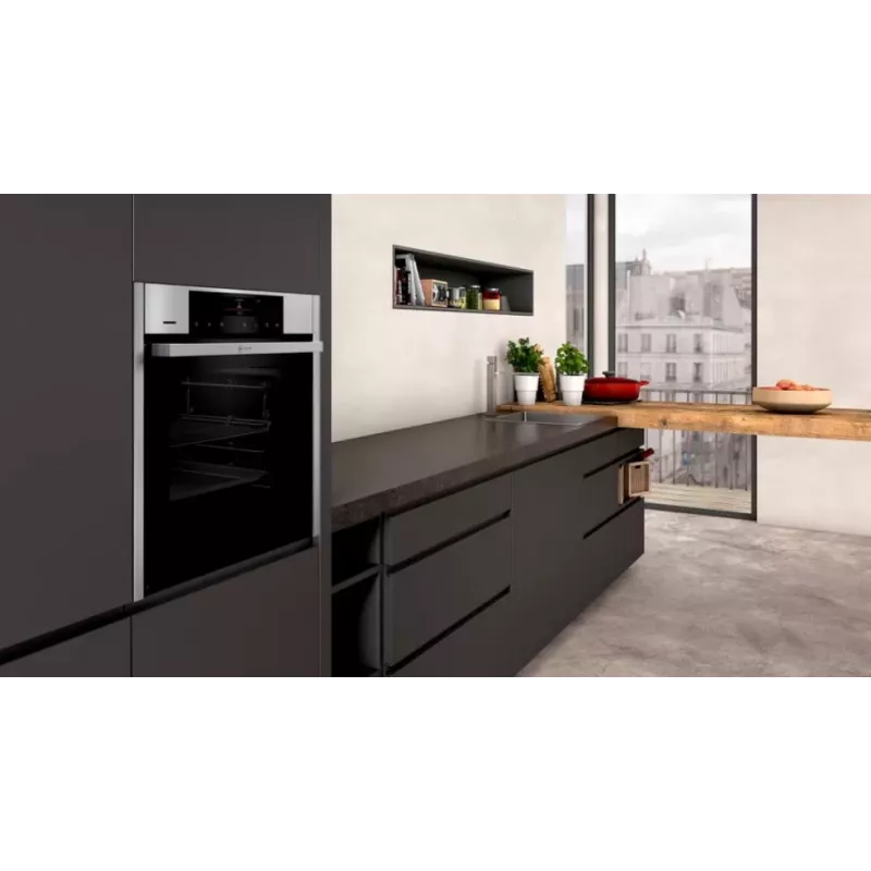 Neff N90 71 L nero, acciaio inox