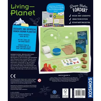 Kosmos Living Planet, kit sperimentale, ecologia, 7 anno/i