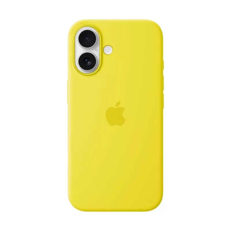 Custodia in silicone Apple compatibile MagSafe iPhone 16 frutto della stella