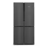 Frigorifero Side-by-Side Siemens iQ500 KF96NAXEA a libera installazione 605 L nero, acciaio inox