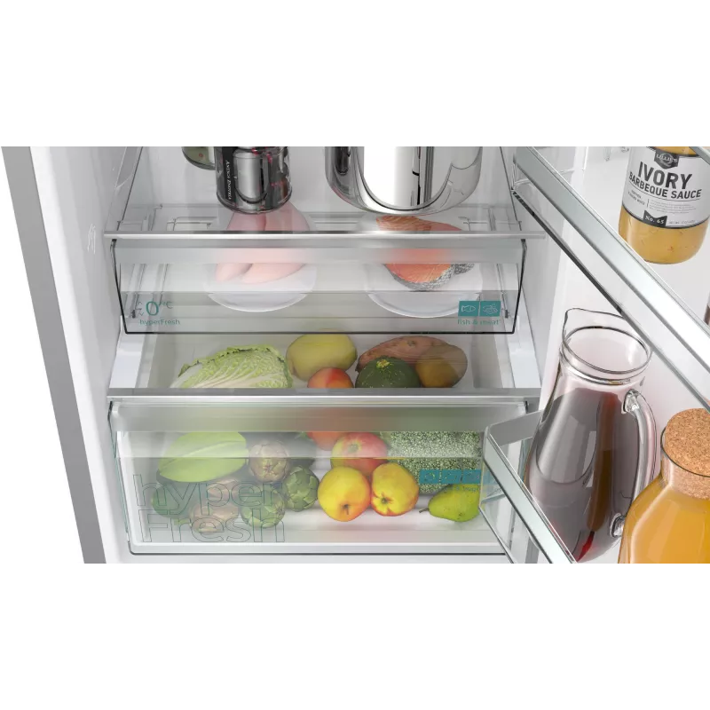 Frigorifero combinato Siemens iQ300 KG39NXICF a libera installazione 363 L acciaio inox