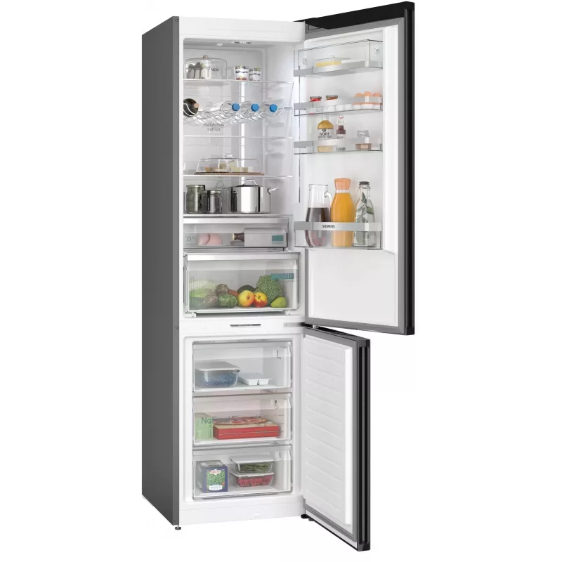 Frigorifero combinato Siemens iQ500 KG39NAXCF a libera installazione 363 L acciaio inox