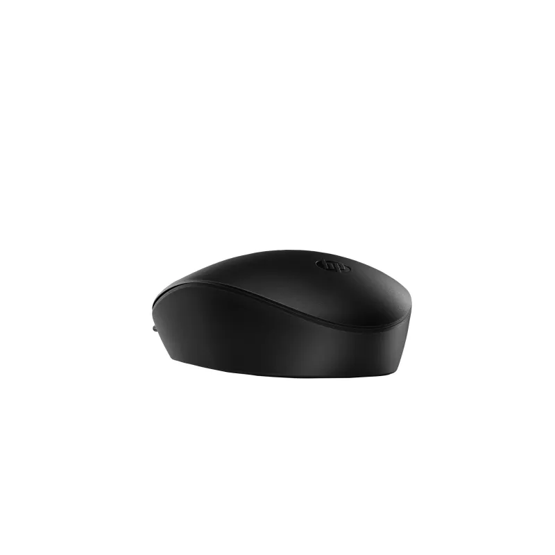 HP 128 mouse con filo laser, ambidestro, laser, USB Type-A, 1200 DPI, nero