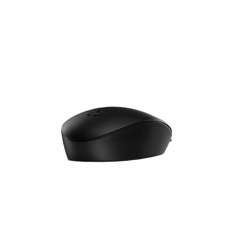 HP 128 mouse con filo laser, ambidestro, laser, USB Type-A, 1200 DPI, nero