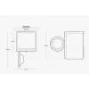 Samsung DV90BB7445GWS2 asciugatrice a libera installazione a carica frontale 9 kg bianco
