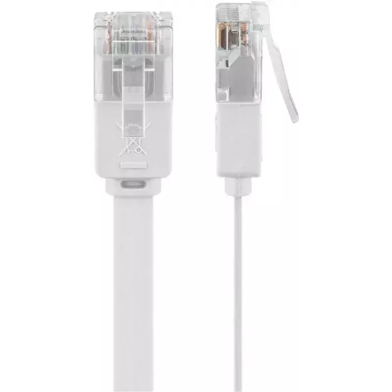 Cavo di rete Goobay 95158 RJ-45 Cat6 20 m bianco