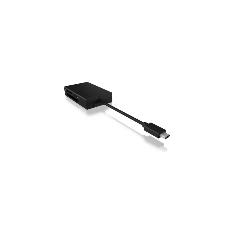 ICY BOX IB-CR401-C3 lettore di schede USB 3.2 Gen 1 (3.1 Gen 1) Type-C nero