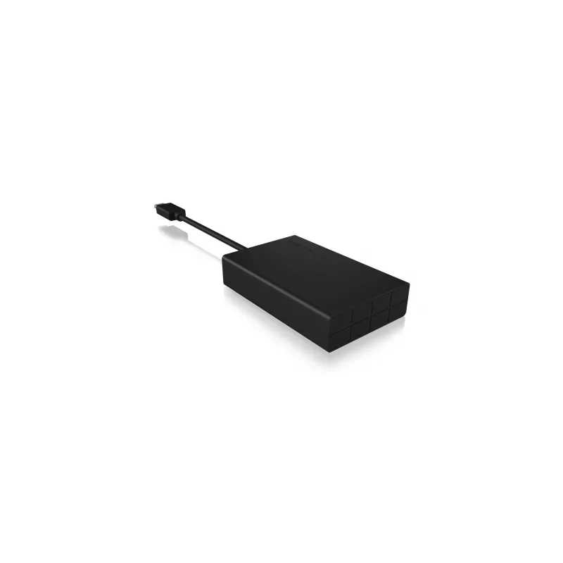 ICY BOX IB-CR401-C3 lettore di schede USB 3.2 Gen 1 (3.1 Gen 1) Type-C nero